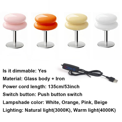 Macaron Glass Lamp