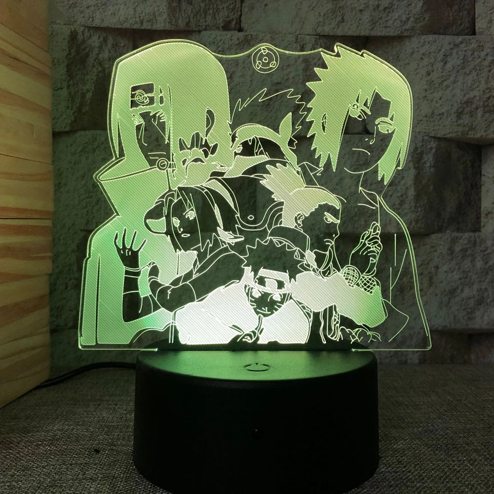 Anime Naruto 3D Night Light