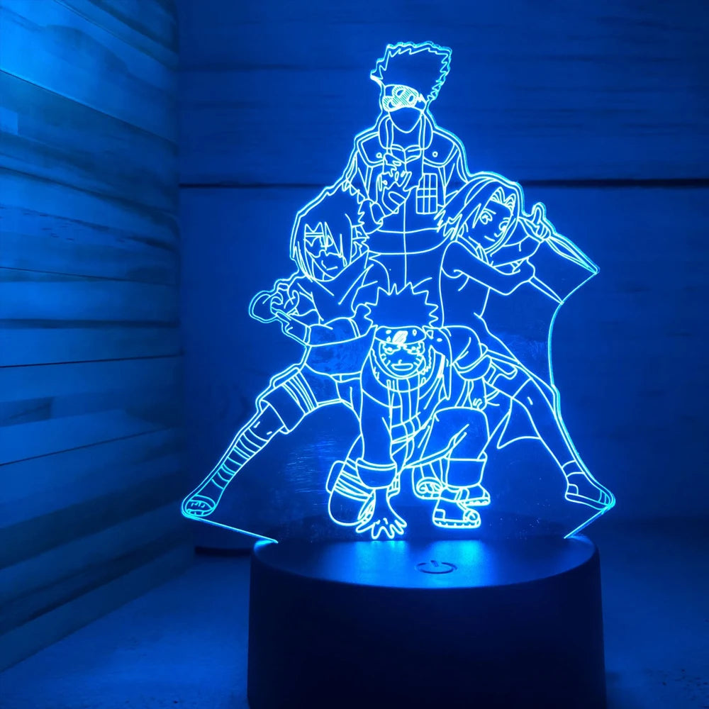 Anime Naruto 3D Night Light