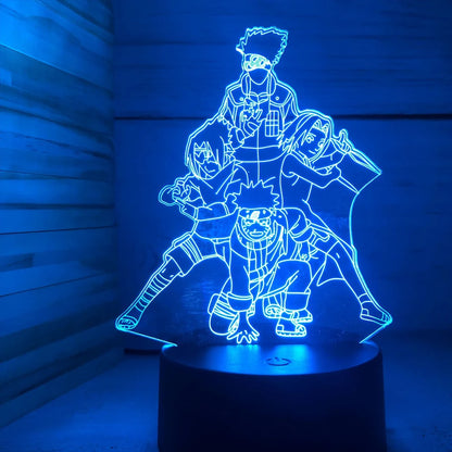 Anime Naruto 3D Night Light