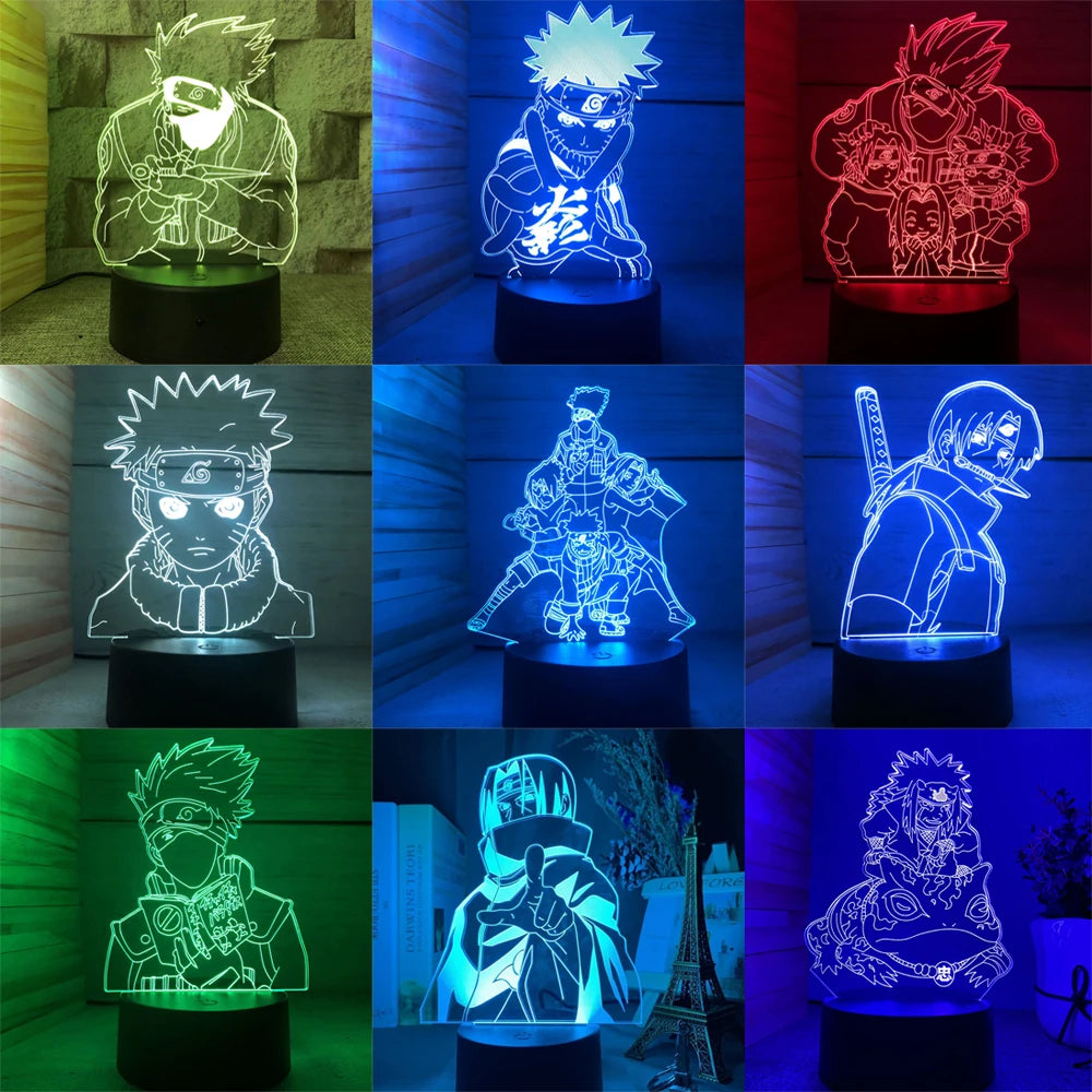 Anime Naruto 3D Night Light