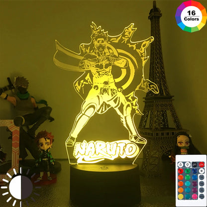 Anime Naruto 3D Night Light