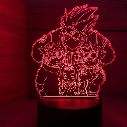 Anime Naruto 3D Night Light